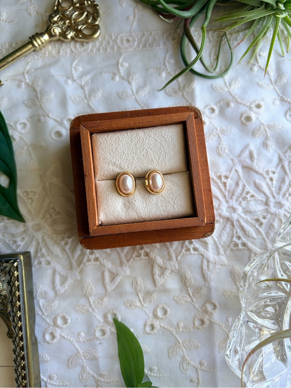 Vintage Richelieu Faux Pearl Earrings
